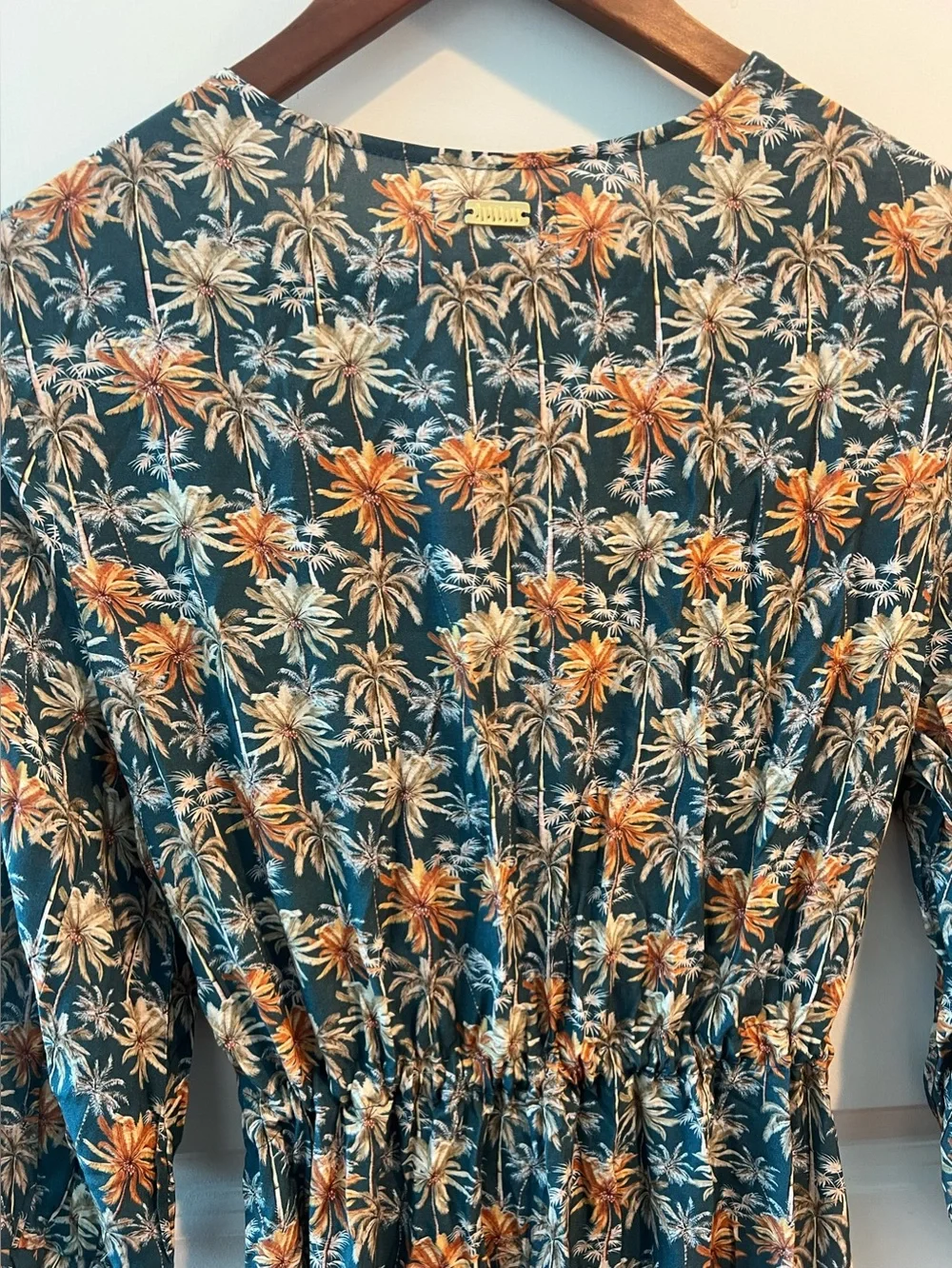 Palmacea Swimwear Palm Print Kimono Cover Up NWT